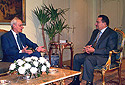 Incontro con il Presidente Mubarak