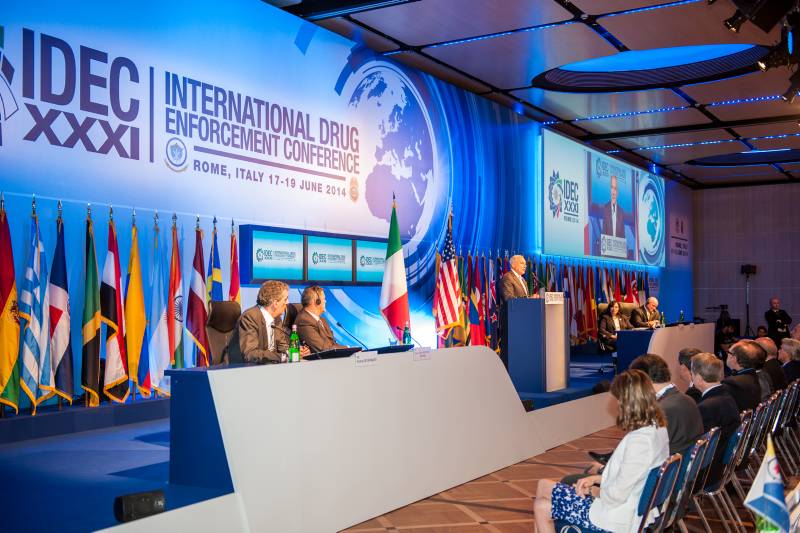 Il presidente Grasso ha tenutoil discorso di chiusura della Conferenza annuale IDEC