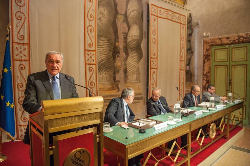 La presentazione del libro di Vannino Chiti è stata preceduta da un intervento del Presidente Grasso