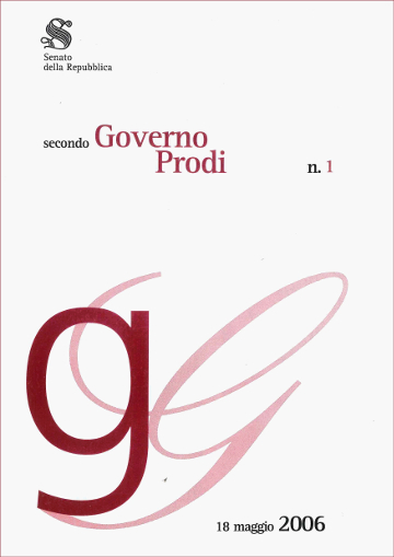 Secondo Governo Prodi, n. 1