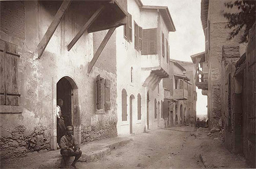 Una via a Larnaca, 1879