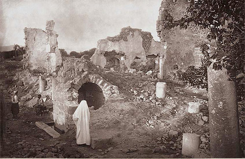 Le rovine di Neo Paphos, 1879