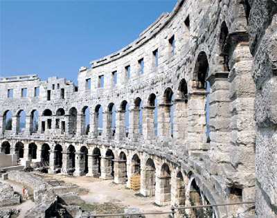 Pola. Anfiteatro romano.