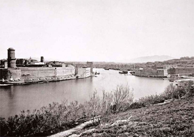Marsiglia. Ingresso al Porto, 1880 ca.