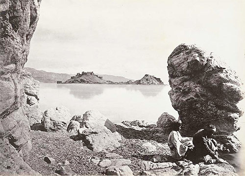 Veduta del Golfo di Al-Aqaba, 1860 ca.