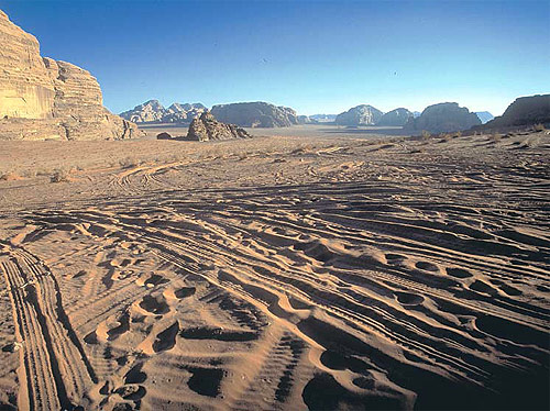 Deserto del Wadi Rum, 1995