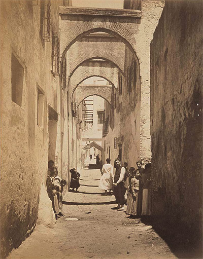 Una via di Ttouan, 1900 ca.