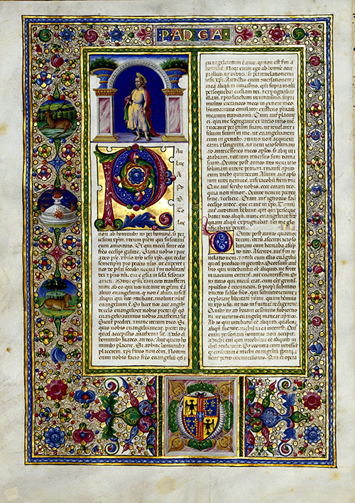 Carta iniziale della Lettera di san Paolo ai Galati