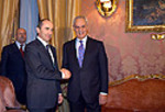 Incontro con il Presidente della Repubblica d'Armenia