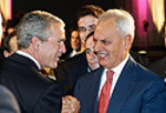 Con George W. Bush
