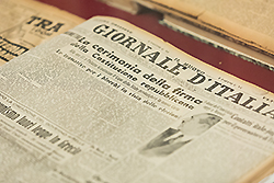 La prima pagina del Giornale d'Italia del 27 dicembre 1947