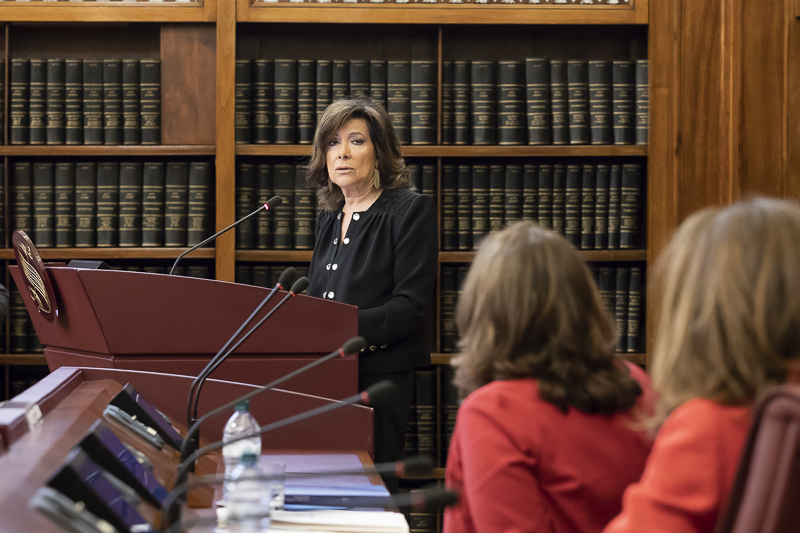 Indirizzo di saluto del Presidente del Senato, Maria Elisabetta Alberti Casellati.