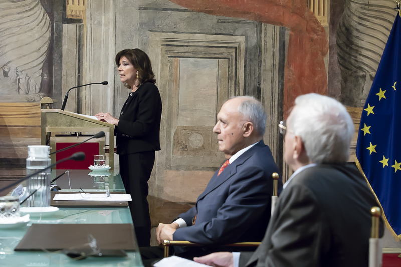 Indirizzo di saluto del Presidente del Senato, Maria Elisabetta Alberti Casellati.