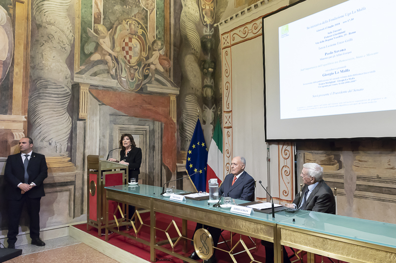 Indirizzo di saluto del Presidente del Senato, Maria Elisabetta Alberti Casellati.