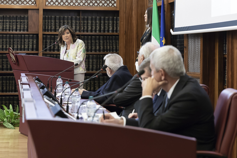 Indirizzo di saluto del Presidente del Senato, Maria Elisabetta Alberti Casellati.