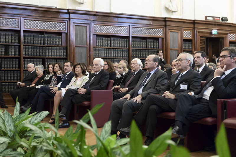 Un momento della cerimonia.