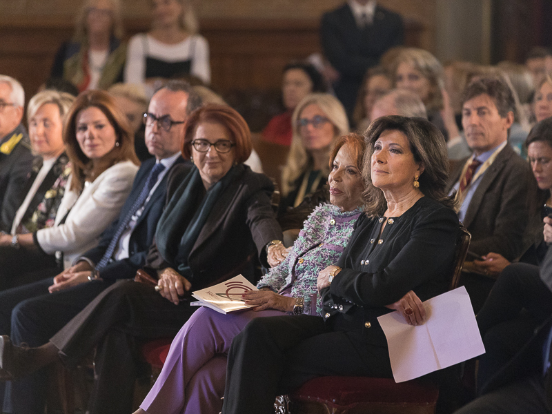 Il Presidente del Senato della Repubblica durante il convegno.