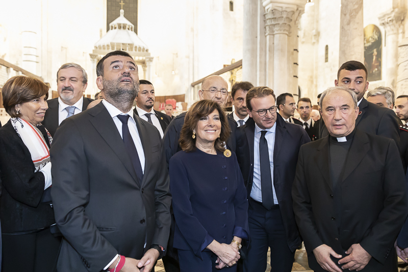 Bari. Il Presidente del Senato, Maria Elisabetta Alberti Casellati, visita la Cattedrale di San Sabino. Bari. Il Presidente del Senato, Maria Elisabetta Alberti Casellati, visita la Cattedrale di San Sabino.