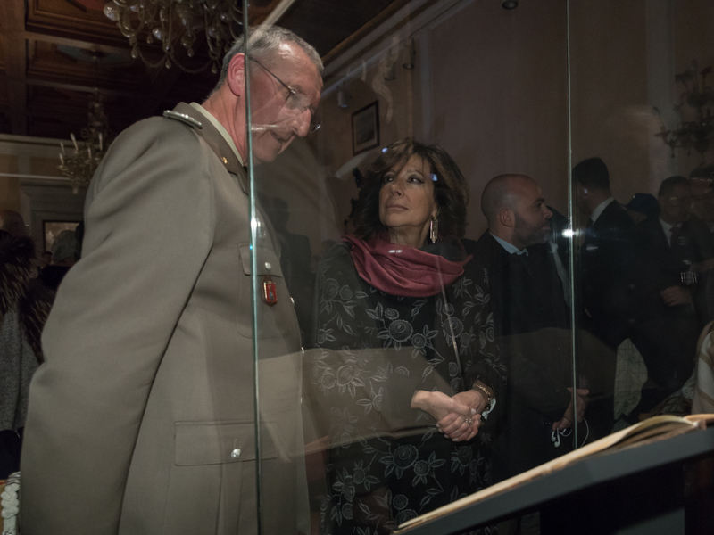 Il Presidente del Senato della Repubblica, Maria Elisabetta Alberti Casellati, visita il Museo della Terza Armata di Padova.