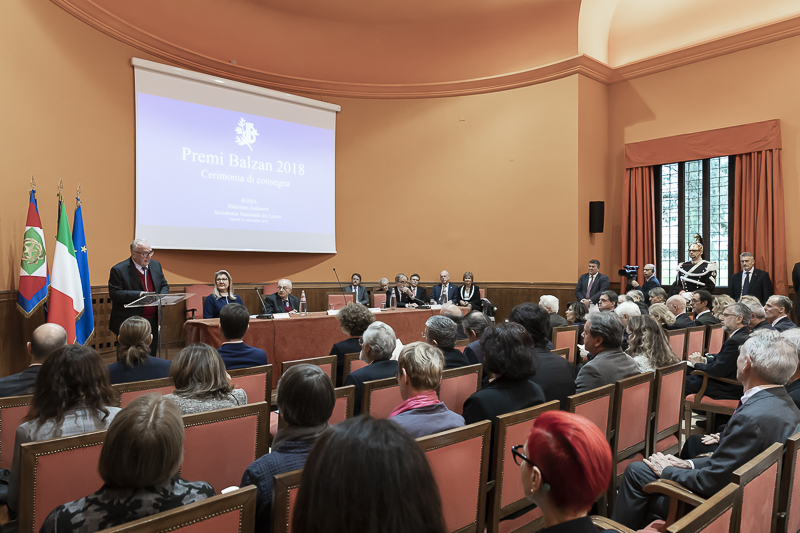 Un momento della cerimonia.