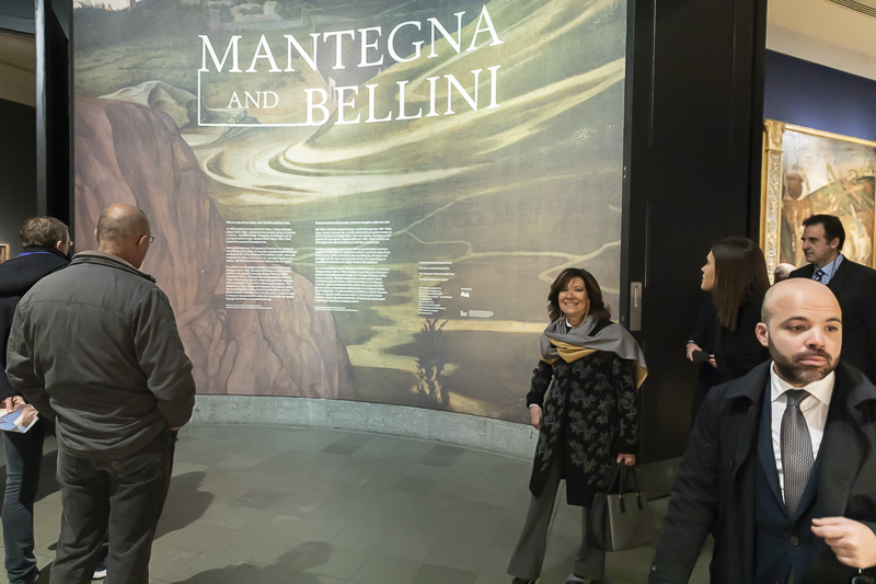 Il Presidente del Senato, Maria Elisabetta Alberti Casellati, visita la mostra 
