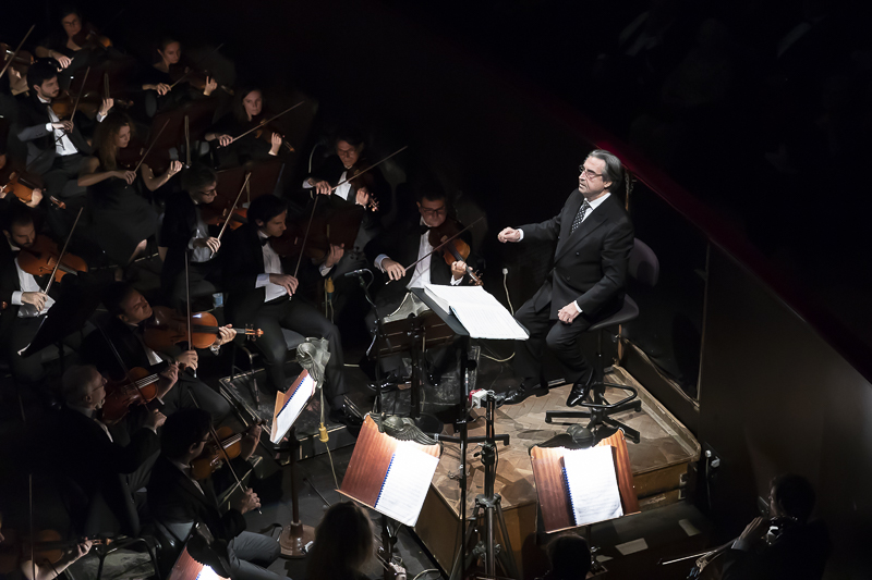 Un momento della rappresentazione di 