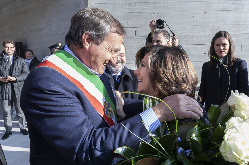 Mestre. Il Presidente del Senato, Maria Elisabetta Alberti Casellati, incontra il Sindaco di Venezia, Luigi Brugnaro.