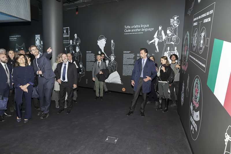 Mestre. Il Presidente del Senato, Maria Elisabetta Alberti Casellati, è accompagnato in una visita guidata del Museo M9. Mestre. Il Presidente del Senato, Maria Elisabetta Alberti Casellati, è accompagnato in una visita guidata del Museo M9.