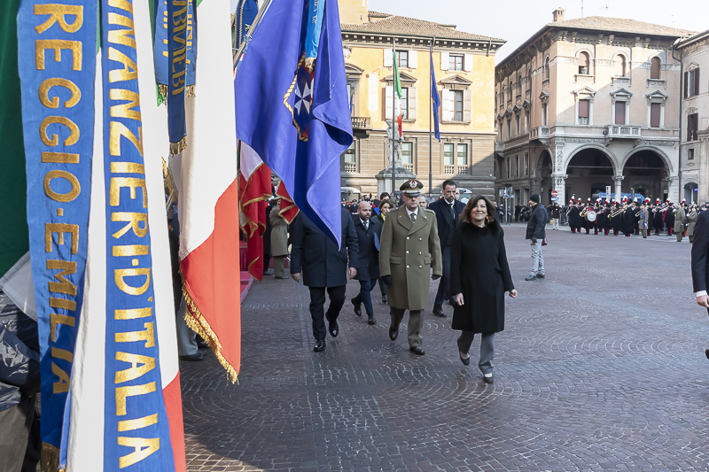 Un momento della cerimonia.