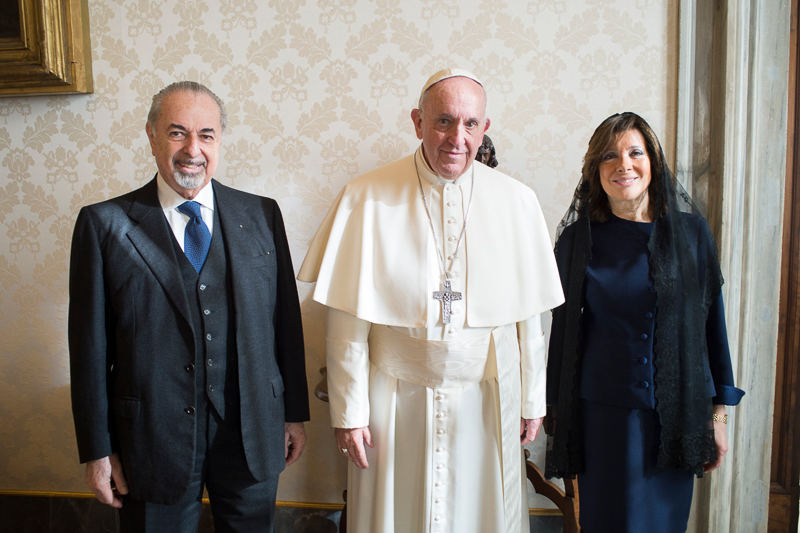 Il Presidente del Senato, Maria Elisabetta Alberti Casellati, incontra Sua Santità Papa Francesco.