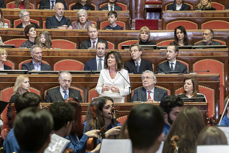 Indirizzo di saluto del Presidente del Senato, Maria Elisabetta Alberti Casellati.