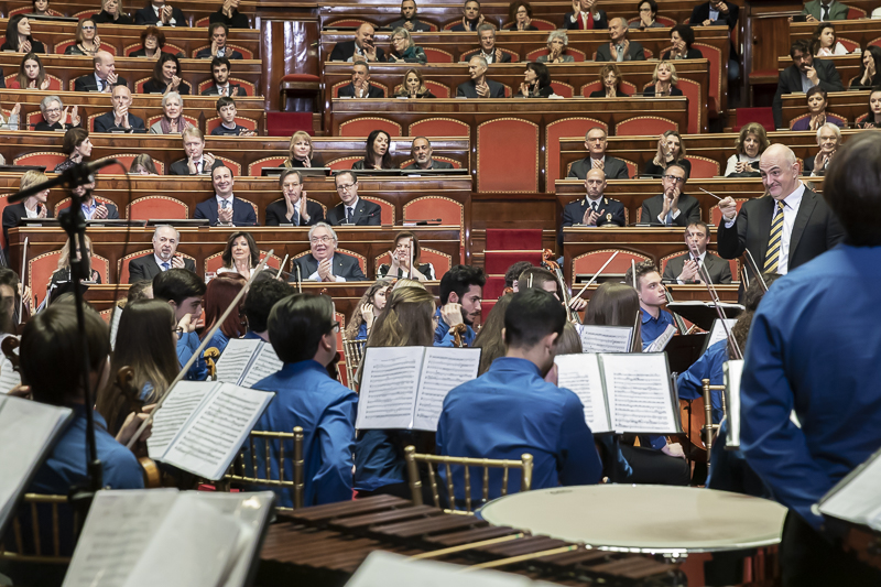 Un momento del concerto. Un momento del concerto.