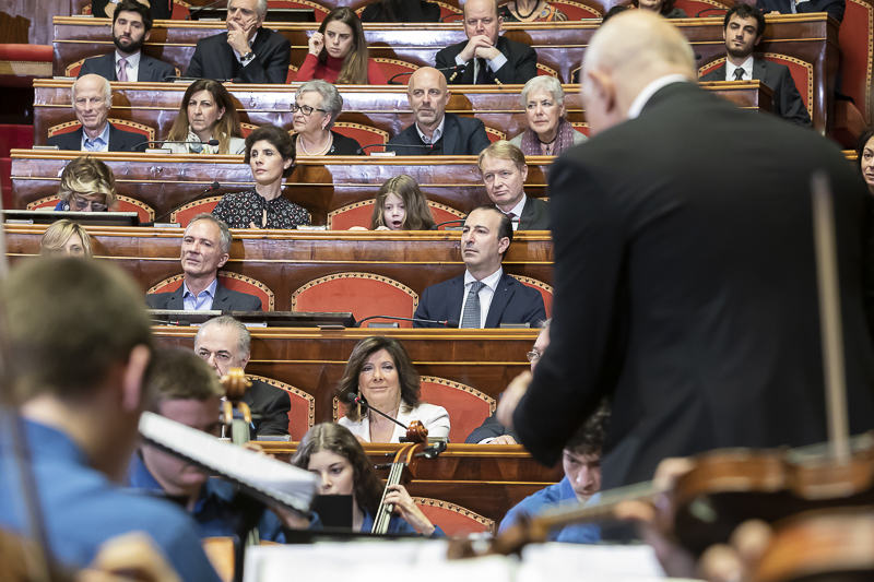 Un momento del concerto. Un momento del concerto.