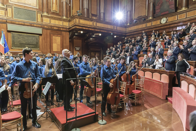 Un momento del concerto. Un momento del concerto.