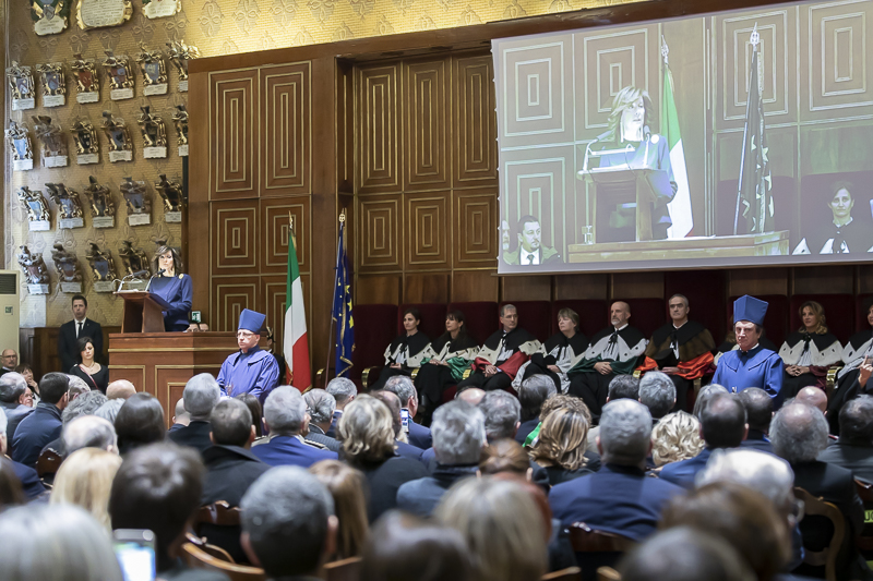 Indirizzo di saluto del Presidente del Senato, Maria Elisabetta Alberti Casellati. Indirizzo di saluto del Presidente del Senato, Maria Elisabetta Alberti Casellati.
