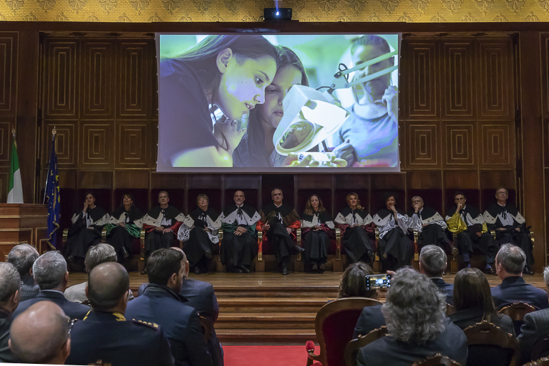 Proiezione del video Proiezione del video