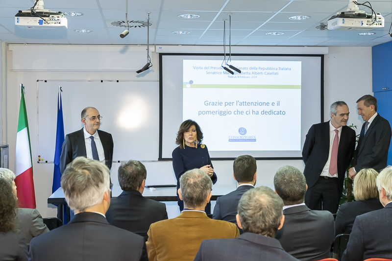 Indirizzo di saluto del Presidente del Senato, Maria Elisabetta Alberti Casellati. Indirizzo di saluto del Presidente del Senato, Maria Elisabetta Alberti Casellati.