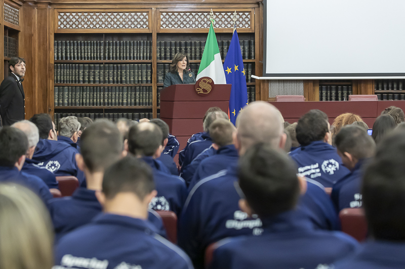 Intervento del Presidente del Senato, Maria Elisabetta Alberti Casellati.