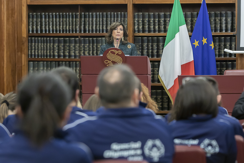 Intervento del Presidente del Senato, Maria Elisabetta Alberti Casellati.