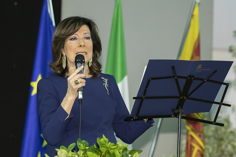Indirizzo di saluto del Presidente del Senato, Maria Elisabetta Alberti Casellati.