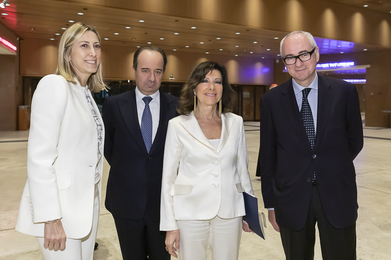 Il Presidente del Senato, Maria Elisabetta Alberti Casellati, giunge all'Auditorium Parco della Musica.