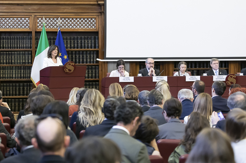 Indirizzo di saluto del Presidente del Senato, Maria Elisabetta Alberti Casellati.