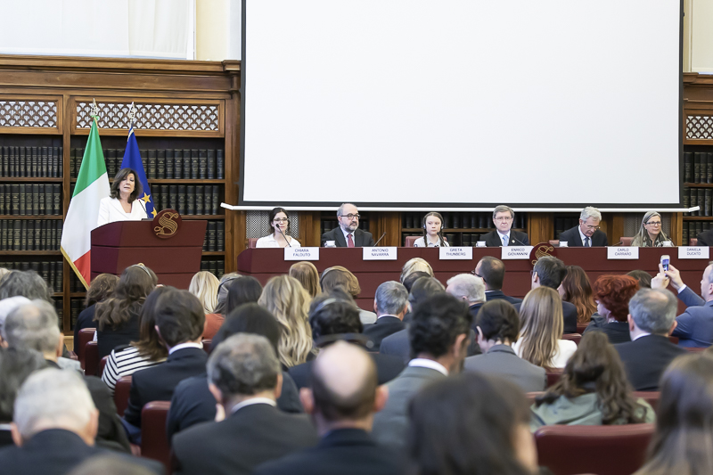 Indirizzo di saluto del Presidente del Senato, Maria Elisabetta Alberti Casellati.