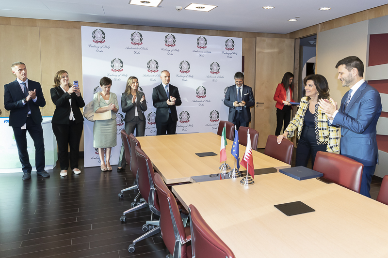 ll Presidente del Senato, Maria Elisabetta Alberti Casellati, incontra il personale dell'Ambasciata d'Italia a Doha. ll Presidente del Senato, Maria Elisabetta Alberti Casellati, incontra il personale dell'Ambasciata d'Italia a Doha.