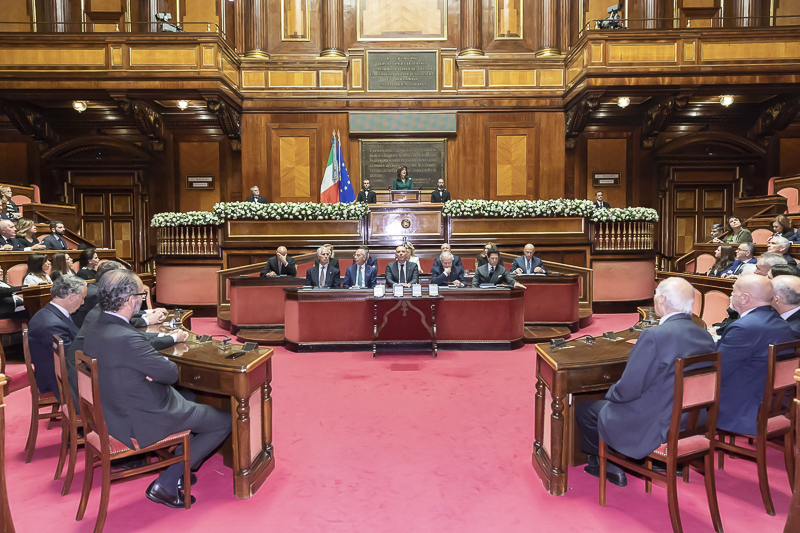 Indirizzo di saluto del Presidente del Senato, Maria Elisabetta Alberti Casellati. Indirizzo di saluto del Presidente del Senato, Maria Elisabetta Alberti Casellati.