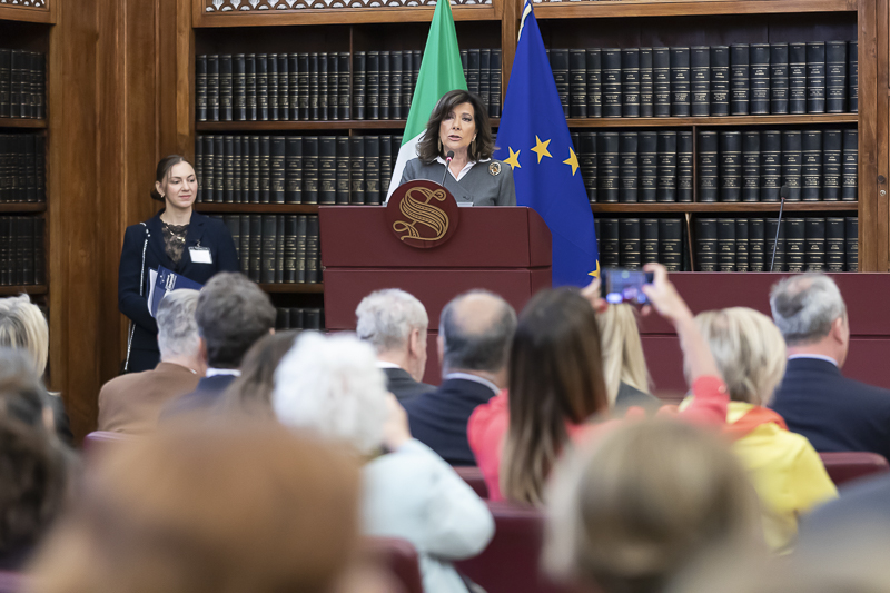 Indirizzo di saluto del Presidente del Senato, Maria Elisabetta Alberti Casellati.