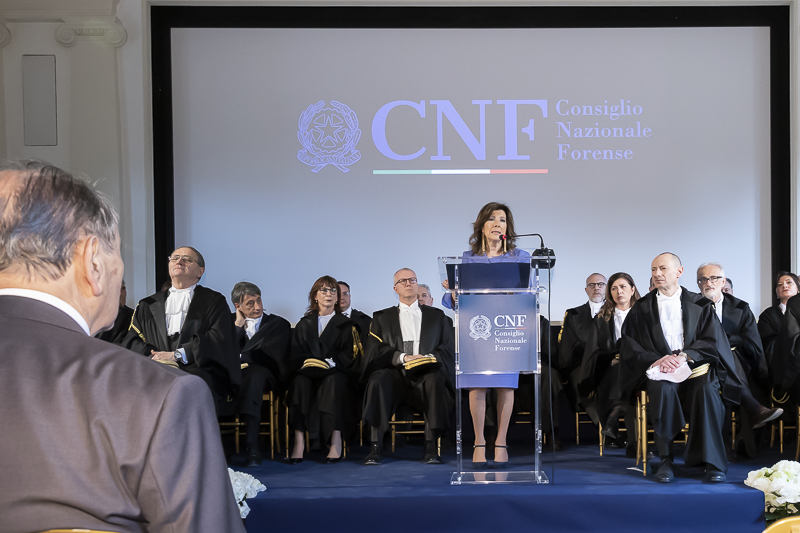 Indirizzo di saluto del Presidente del Senato, Maria Elisabetta Alberti Casellati.