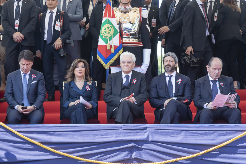 Un momento della cerimonia.