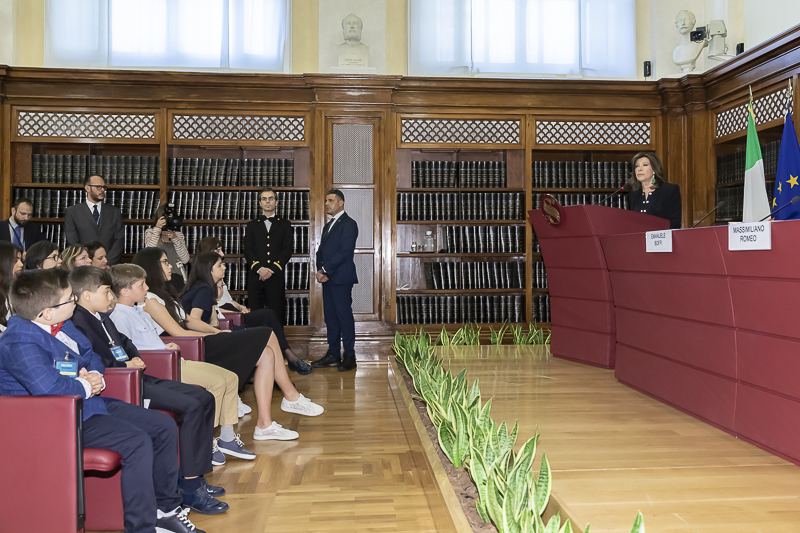 Indirizzo di saluto del Presidente del Senato, Maria Elisabetta Alberti Casellati. Indirizzo di saluto del Presidente del Senato, Maria Elisabetta Alberti Casellati.