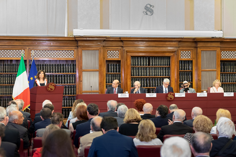 Intervento del Presidente del Senato della Repubblica, Maria Elisabetta Alberti Casellati. Intervento del Presidente del Senato della Repubblica, Maria Elisabetta Alberti Casellati.